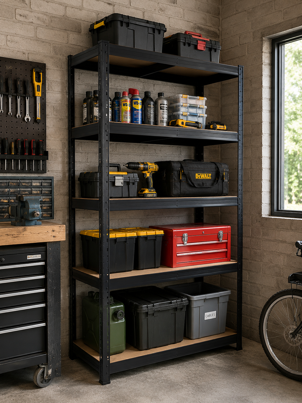 Nuvano 5-tier Storage Shelf