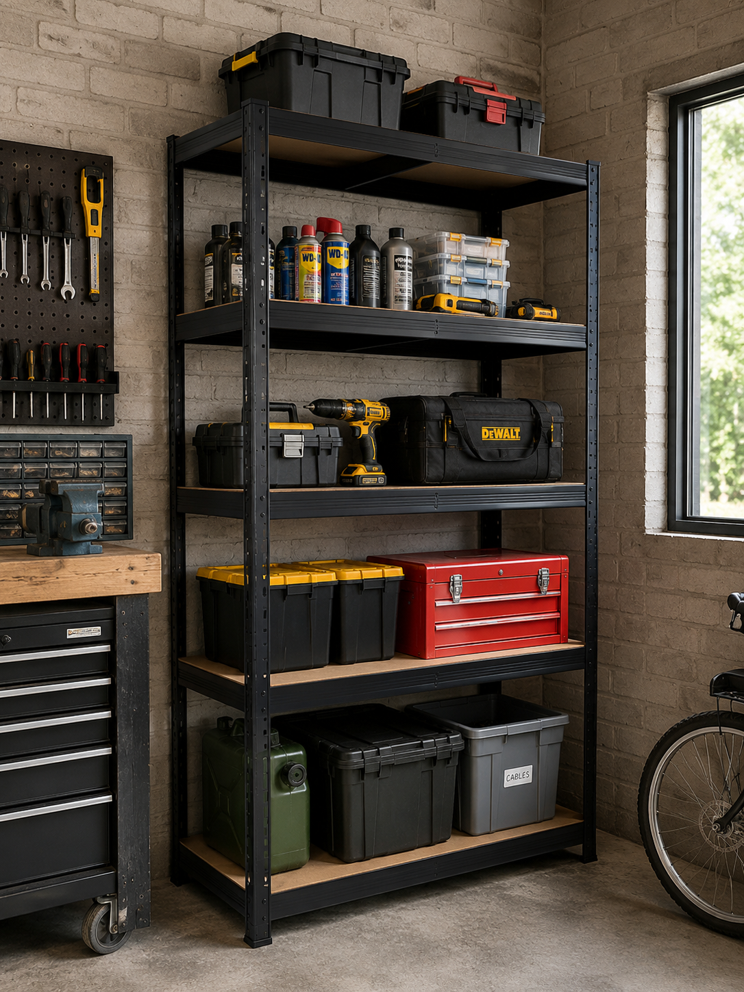 Nuvano 5-tier Storage Shelf